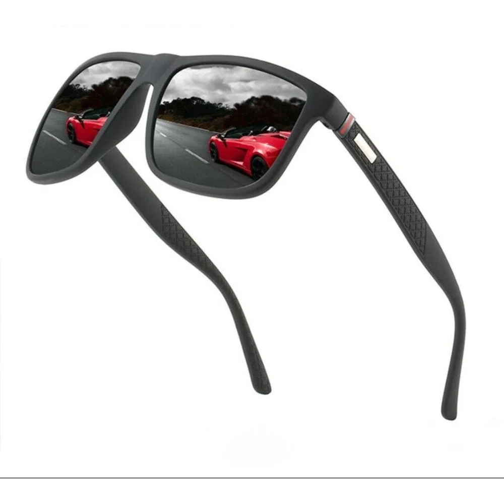 Outdoor Sunglasses Driving Athletic Wear Fancy Sunny Shade Rectangular Polarized